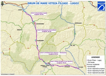 Contract semnat pentru proiectarea unui lot din drumul de mare viteză Filiași – Lugoj