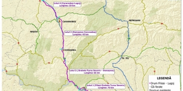 Contract semnat pentru proiectarea unui lot din drumul de mare viteză Filiași – Lugoj