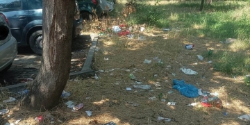 Mizerie de nedescris în parcarea de pe Gheorghe Lazăr. Societatea care o deține, amendă usturătoare