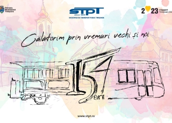 154 de ani de la primul tramvai tras de cai, sărbătoriți la Timișoara