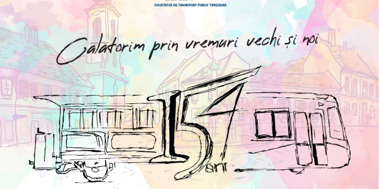 154 de ani de la primul tramvai tras de cai, sărbătoriți la Timișoara