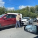 Circulație îngreunată în Giroc! Încă un accident, din fericire fără victime