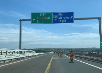 Traficul pe o porțiune din Autostrada Vestului, închis vineri noapte