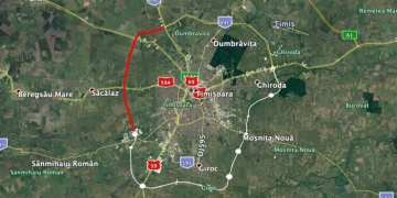 Centura de vest a Timișoarei, în scurt timp la licitație