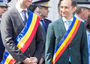 Stadion, ioc, dar cu sfaturi despre sala polivalentă! Alin Nica, la gâtul lui Dominic Fritz