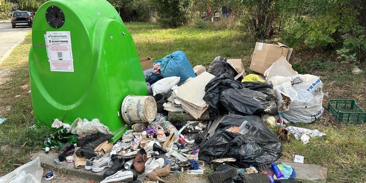 Amendă de 10.000 euro pentru o firmă care a aruncat gunoaie ilegal, la Timișoara