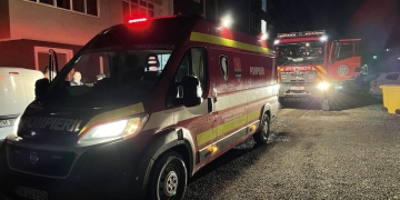 O trotinetă electrică a pus pe jar pompierii din Timișoara