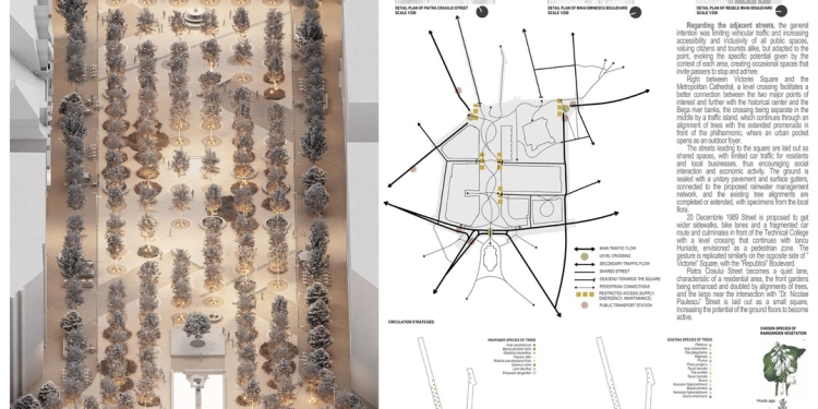 O echipă de arhitecți din Timișoara, câștigătoarea concursului de soluții pentru Piața Victoriei