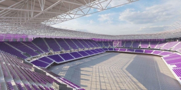 Imagini spectaculoase cu noul stadion al Timișoarei