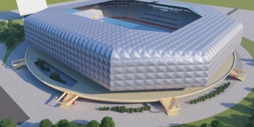 Imagini spectaculoase cu noul stadion al Timișoarei