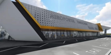 75% din lucrările de la terminalul de plecări externe al aeroportului din Timișoara, finalizate
