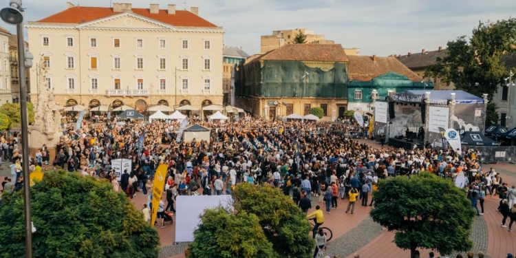 Timișoara celebrată de mii de persoane