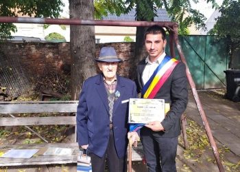 Recunoștință și respect, la Jamu Mare, pentru un timișean care a celebrat un secol de viață!