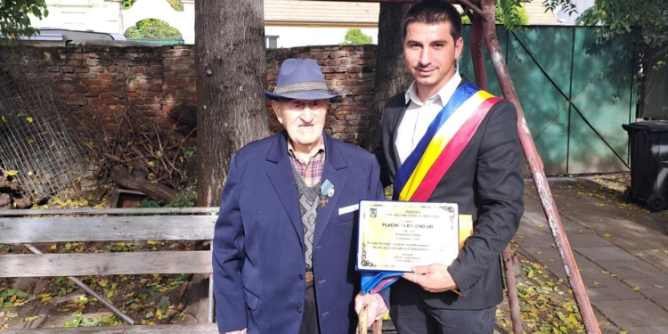 Recunoștință și respect, la Jamu Mare, pentru un timișean care a celebrat un secol de viață!