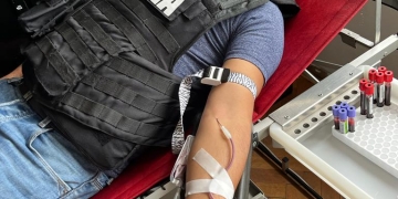 Polițiștii timișeni au donat sânge pentru copiii bolnavi