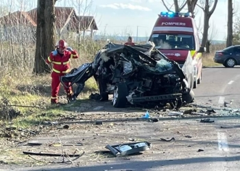 Tragedie! Doi tineri, morți într-un accident produs în Timiș
