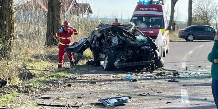 Tragedie! Doi tineri, morți într-un accident produs în Timiș