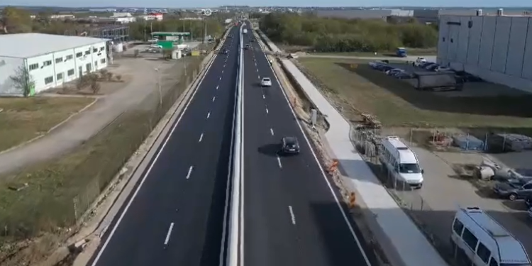 Se va circula pe 4 benzi pe drumul dintre Timișoara și A1, prin Giarmata, din decembrie