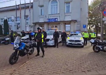 Polițiștii locali din Timișoara, moment de reculegere în memoria colegului lor din Pitești mort după ce a fost bătut crunt