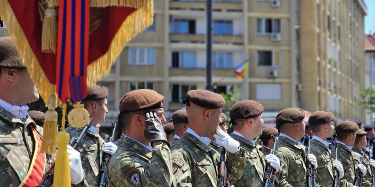 Parada militară de 1 Decembrie, tot în fața Catedralei Mitropolitane din Timișoara