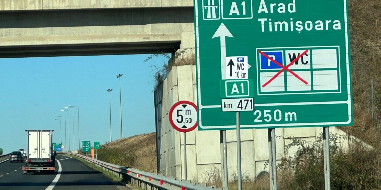 Atenție, șoferi! Mai multe parcări de pe autostrada A1 vor fi închise