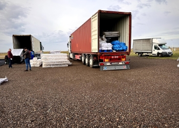 Se montează o scenă de mari dimensiuni la Aerodromul Cioca