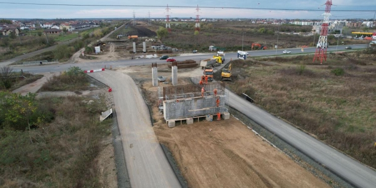 Stadiul lucrărilor la Centura Sud a Timișoarei! Se pot face și exproprierile pentru sensul giratoriu de pe Drumul Boilor