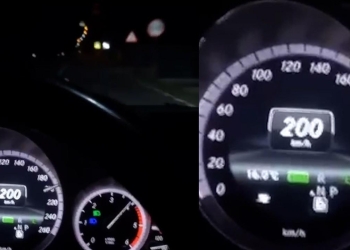 S-a crezut pilot de curse! Șofer prins cu aproape 200 km/h pe un drum din Timiș