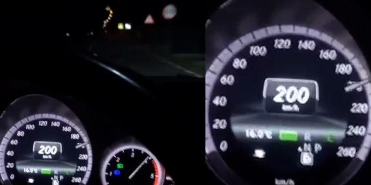 S-a crezut pilot de curse! Șofer prins cu aproape 200 km/h pe un drum din Timiș