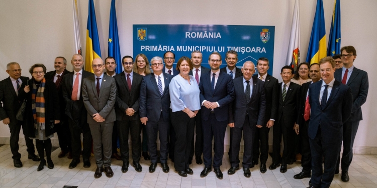 14 ambasadori din întreaga lume, la Timișoara FOTO