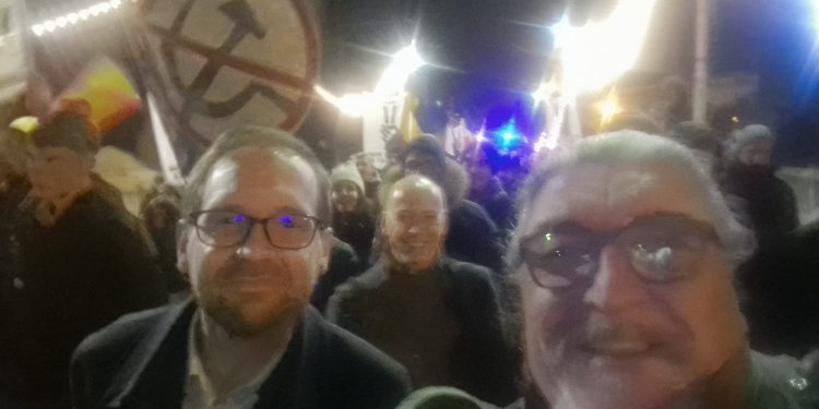 Emoție, lacrimi și un omagiu adus prin „Marșul Eroilor” de la Timișoara