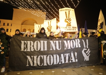 Emoție, lacrimi și un omagiu adus prin „Marșul Eroilor” de la Timișoara