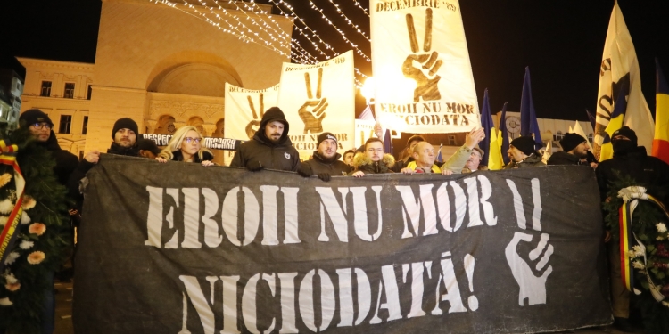 Emoție, lacrimi și un omagiu adus prin „Marșul Eroilor” de la Timișoara