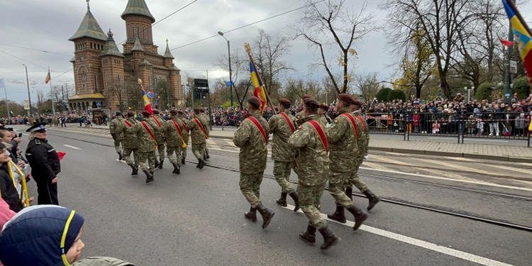 Mii de participanți la evenimentele organizate de Ziua Națională, la Timișoara