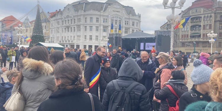 Mii de participanți la evenimentele organizate de Ziua Națională, la Timișoara
