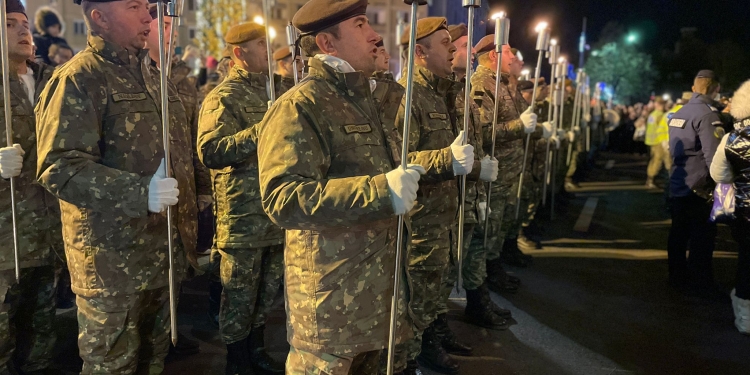 Retragerea cu torțe de la Timișoara