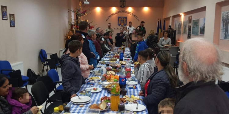 Jandarmii cărășeni, aproape de cei mai puțin norocoși, în prima zi de Crăciun