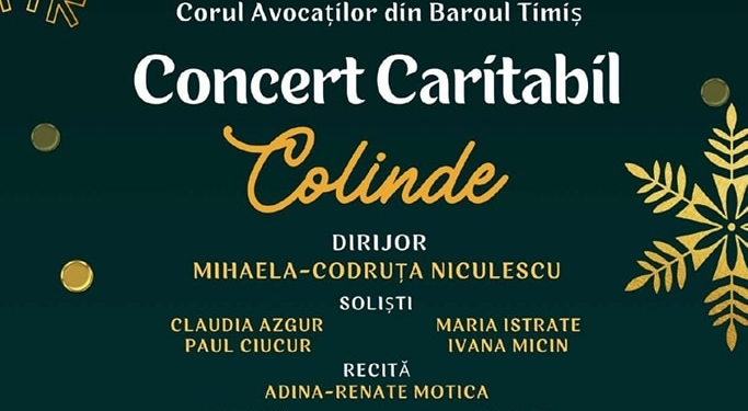 Avocații din Timiș cântă colinde în scop caritabil! Adună bani pentru copii diagnosticați cu autism