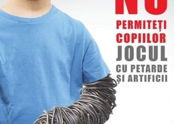 Pompierii din Timiș: Nu permiteți jocul copiilor cu petarde sau artificii