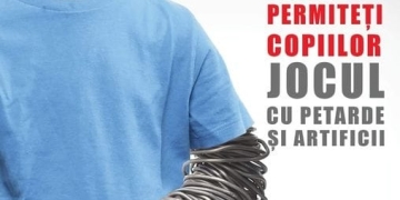 Pompierii din Timiș: Nu permiteți jocul copiilor cu petarde sau artificii