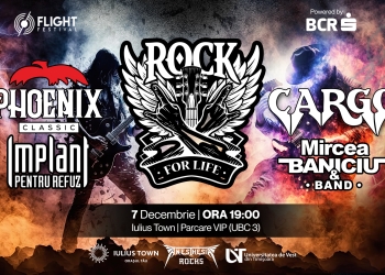 „Rock for Life” pentru cei care își vor petrece sărbătorile în spitalele din Timișoara