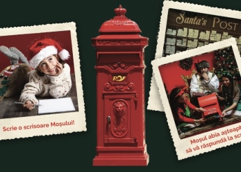 Copiii din Timișoara pot să-i trimită o scrisoare lui Moș Crăciun cu Poșta Română