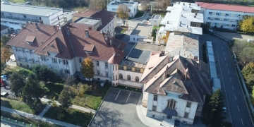 Accident în curtea Spitalului de Boli Infecțioase din Timișoara