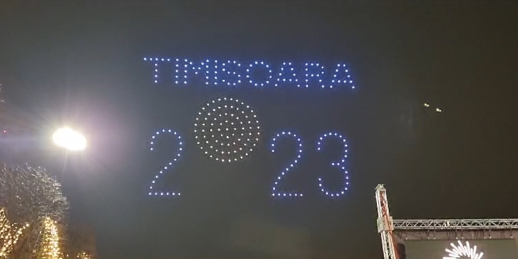 Emoționant! Final de Capitală Culturală, pe Phoenix, Pro Musica, lumini de drone și sute de timișoreni fredonând