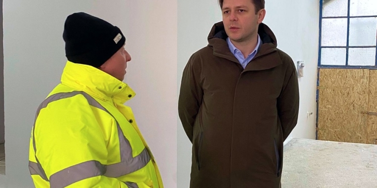 Viceprimarul Lațcău, nemulțumit de mobilizarea constructorului de la Liceul Tehnologic de Vest