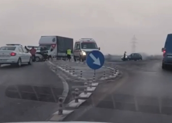 2 persoane au ajuns la spital, în urma unui accident între Timișoara și Arad