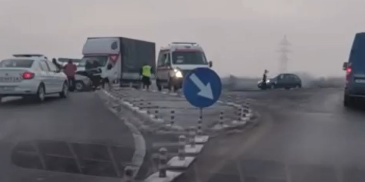 2 persoane au ajuns la spital, în urma unui accident între Timișoara și Arad