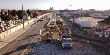 Lucrările de pe Calea Stan Vidrighin, finalizate până în toamnă