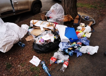 Amendă usturătoare, de 30.000 lei, pentru gunoaie aruncate în zona centrală a Timișoarei