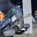 Patru răniți după ce o mașină s-a răsturnat la ieșire din Timișoara